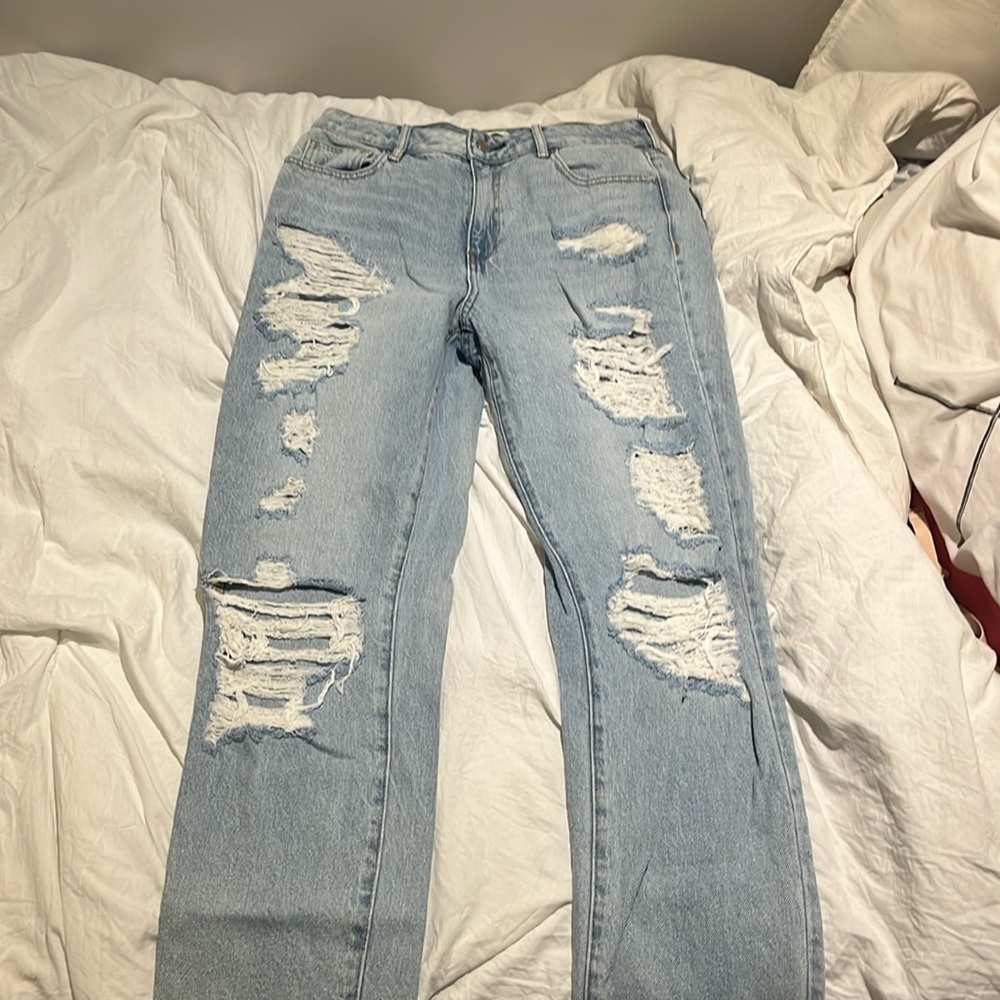 Pacsun size 28 mom jean light wash